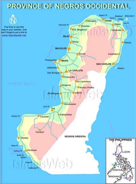 Sagay Map .
